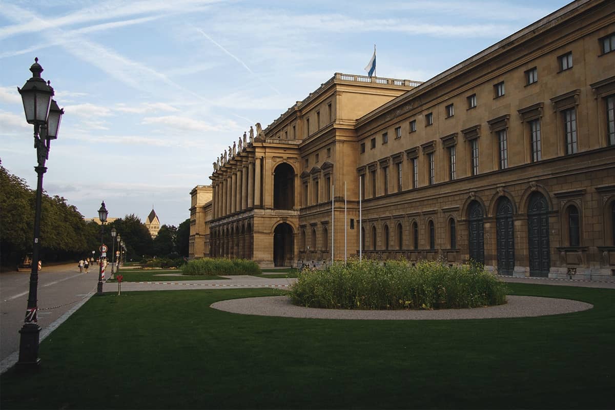 university campus building